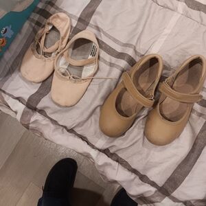 Ballet Shoes And Tap Shoes Size 10c And 11 Girls